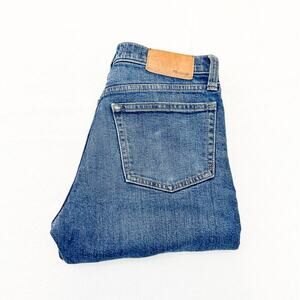 Madewell Slim Men's Denim Jeans Med/Dark Wash Straight Leg Size 28 x 30